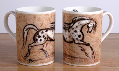 horse mugs