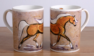 equestrian pottery