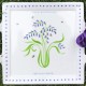 Square Bluebell Platter personalised with an inscription.  From £37.50.