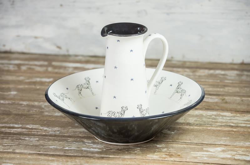 Dalmatian Bowl & Jug – Bespoke Ceramics