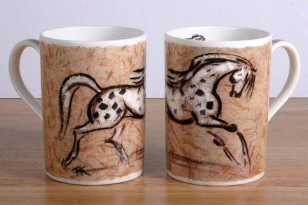 Appaloosa Horse Bone China Mug