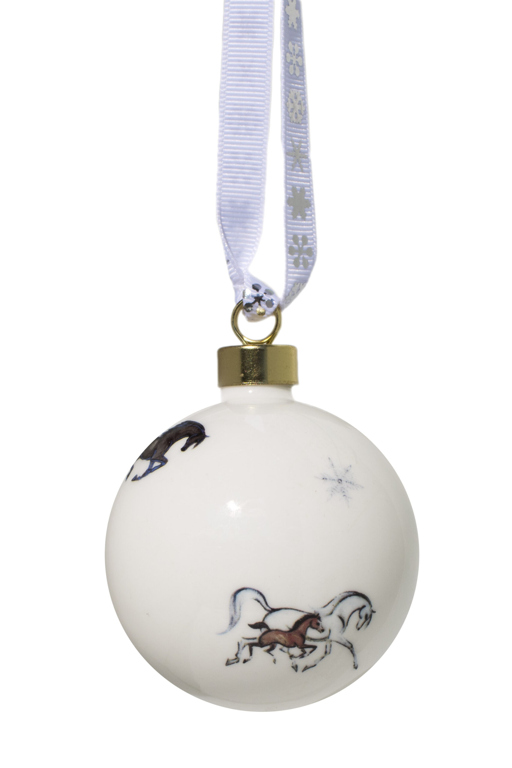 Hand decorated Horse Bauble