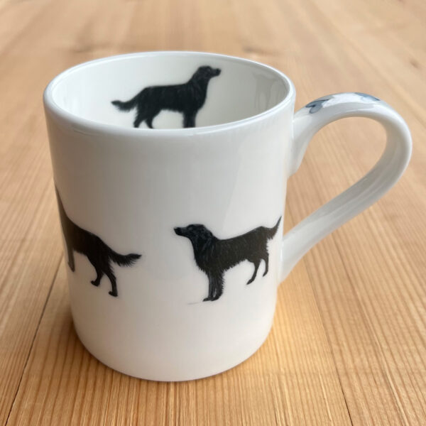 Flat-Coat Retriever Bone China Coffee Mug
