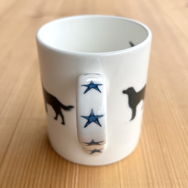 Flat-Coat Retriever Bone China Coffee Mug - Image 4
