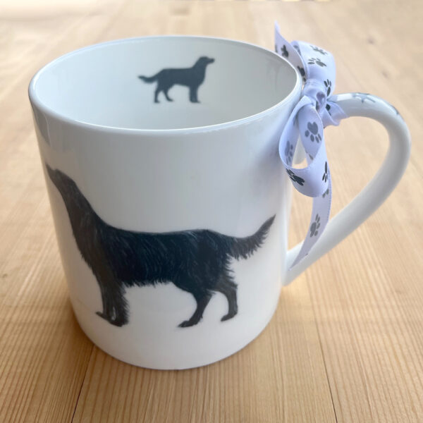 Flat-Coat Retriever Bone China Pint Mug - Image 3