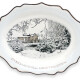 Large Platter personalised with a picture of a house  POA